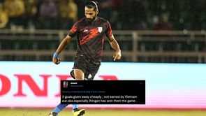 "Shambolic performance" - Twitteratti furious after India's humbling defeat to Vietnam