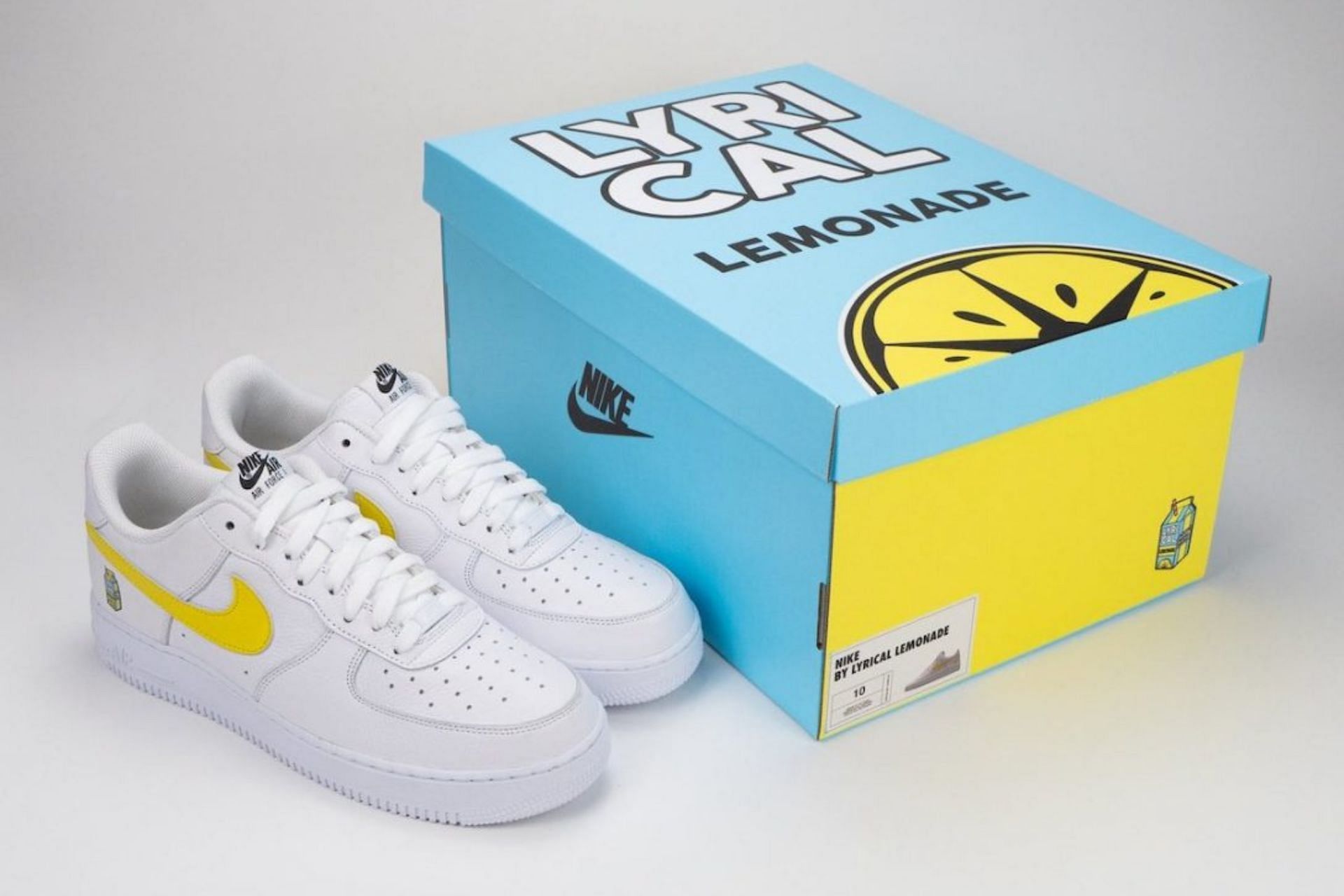 Lyrical Lemonade x Nike Air Force 1 Low shoes (Image via Lyrical Lemonade)