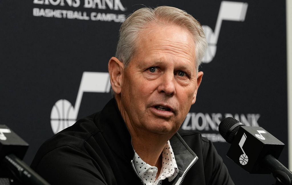 Utah Jazz front office executive Danny Ainge