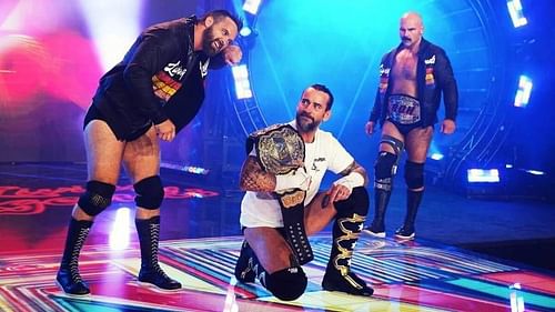 CM Punk with FTR