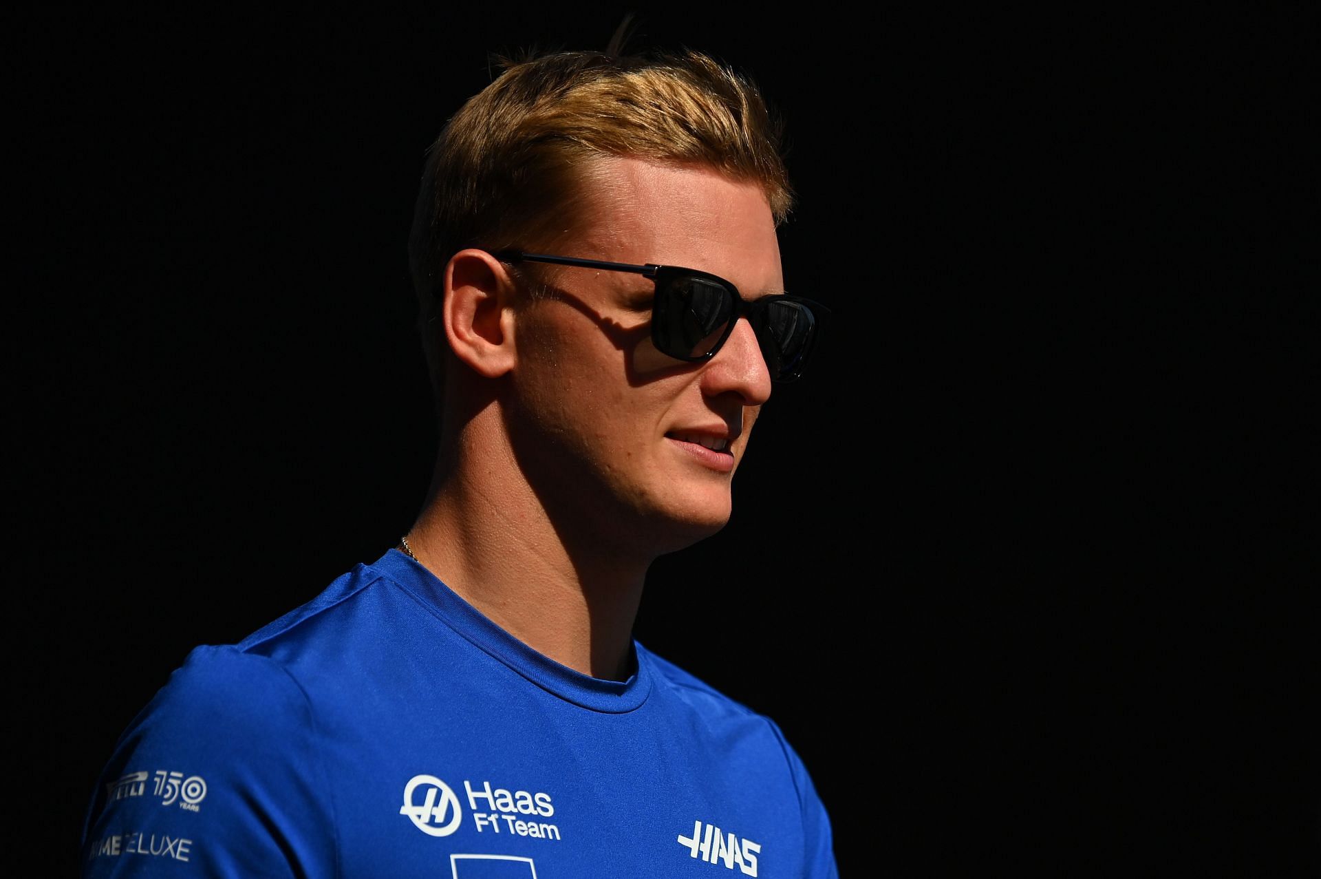 Mick Schumacher walks in the Paddock during previews ahead of the F1 Grand Prix of The Netherlands at Circuit Zandvoort on September 01, 2022, in Zandvoort, Netherlands. (Photo by Dan Mullan/Getty Images)