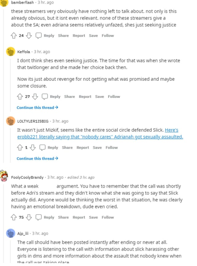 Destiny says Mizkif sounded "so bad" in the leaked Discord call, didn't