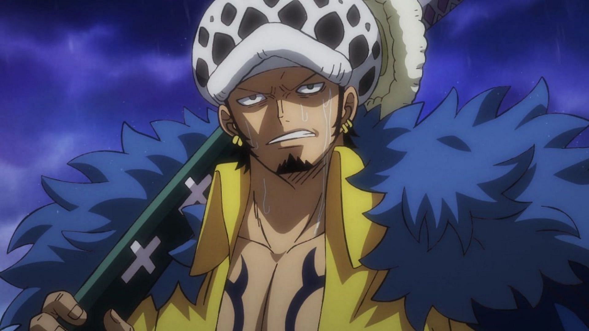 &quot;Surgeon of Death&quot; Trafalgar Law, the captain of Heart Pirates (Image via Toei Animation, One Piece)