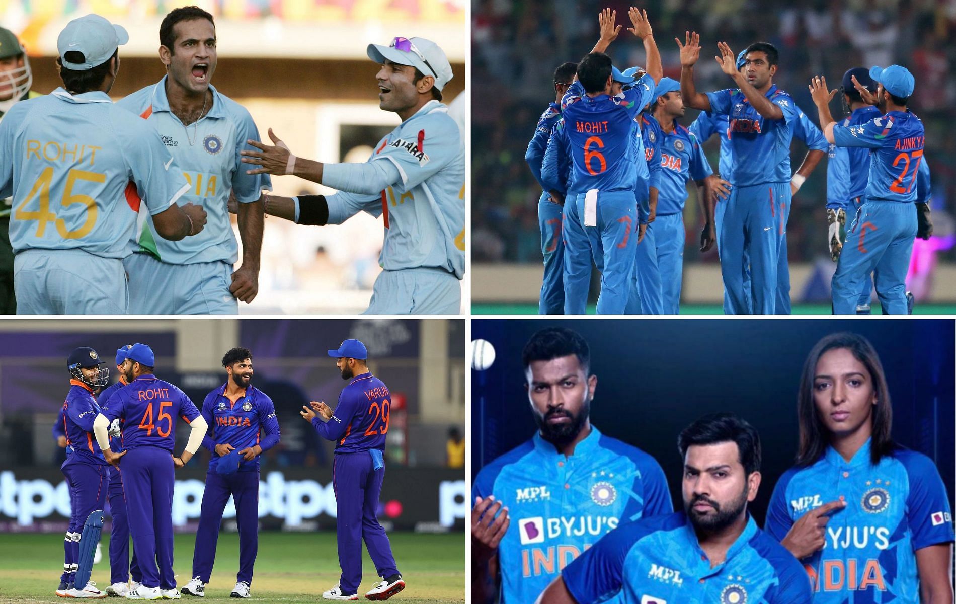 From Team India to Australia: Rankings the best jerseys of T20 World Cup  2022