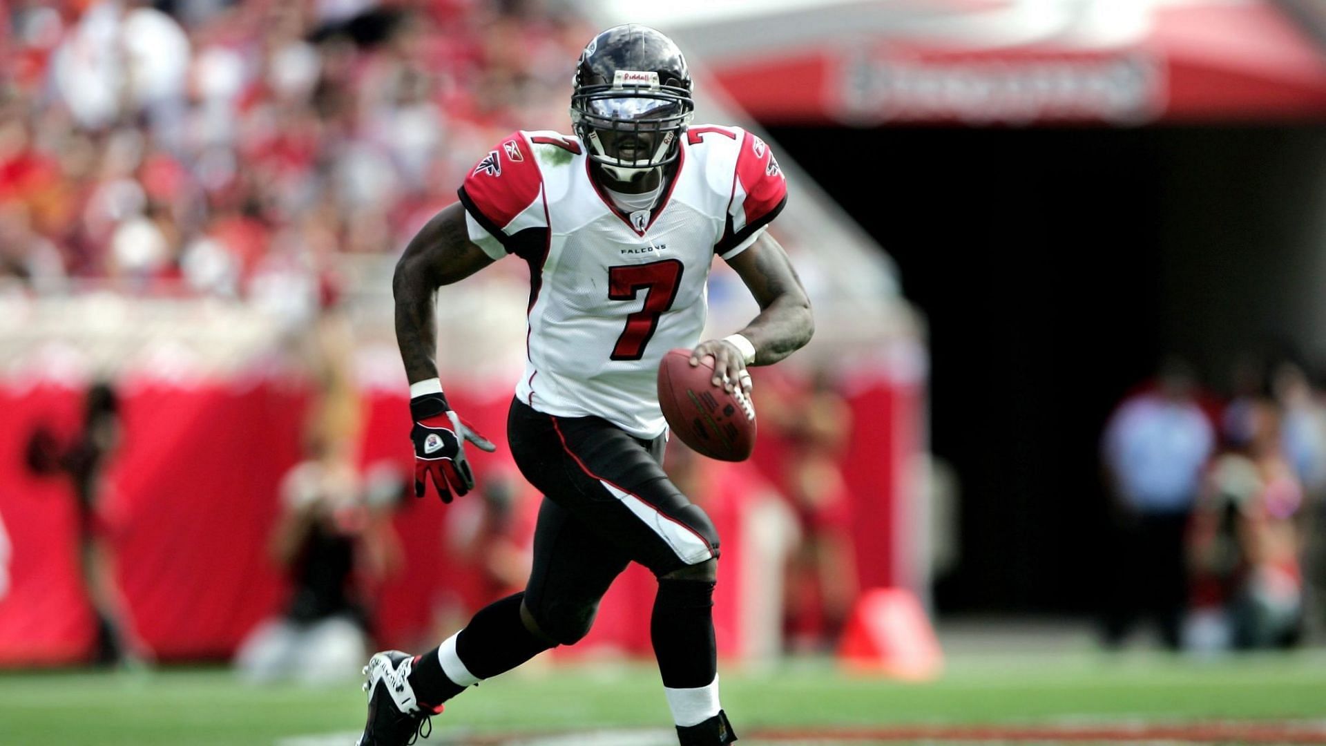 Michael Vick with the Falcons