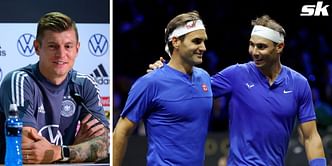 Come and watch a game, if you have any doubts, ask Rafael Nadal - Toni Kroos invites Roger Federer to watch Real Madrid match at Santiago Bernabéu