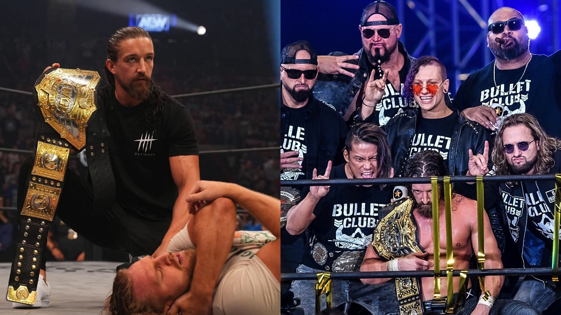 Jay White was betrayed by a Bullet Club member 