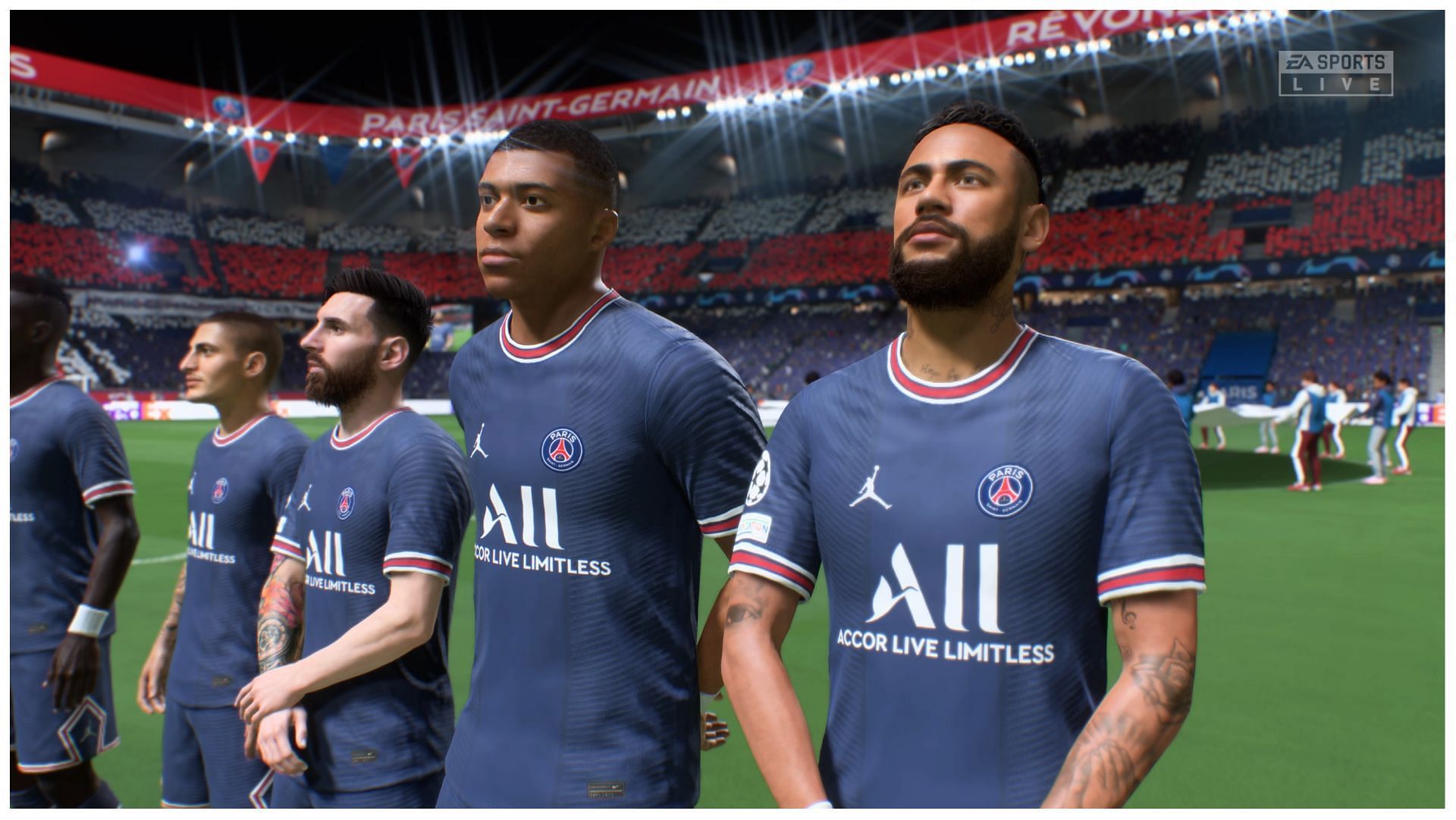 PSG will once again have an overpowered squad in FIFA 23 (Image via EA Sports)