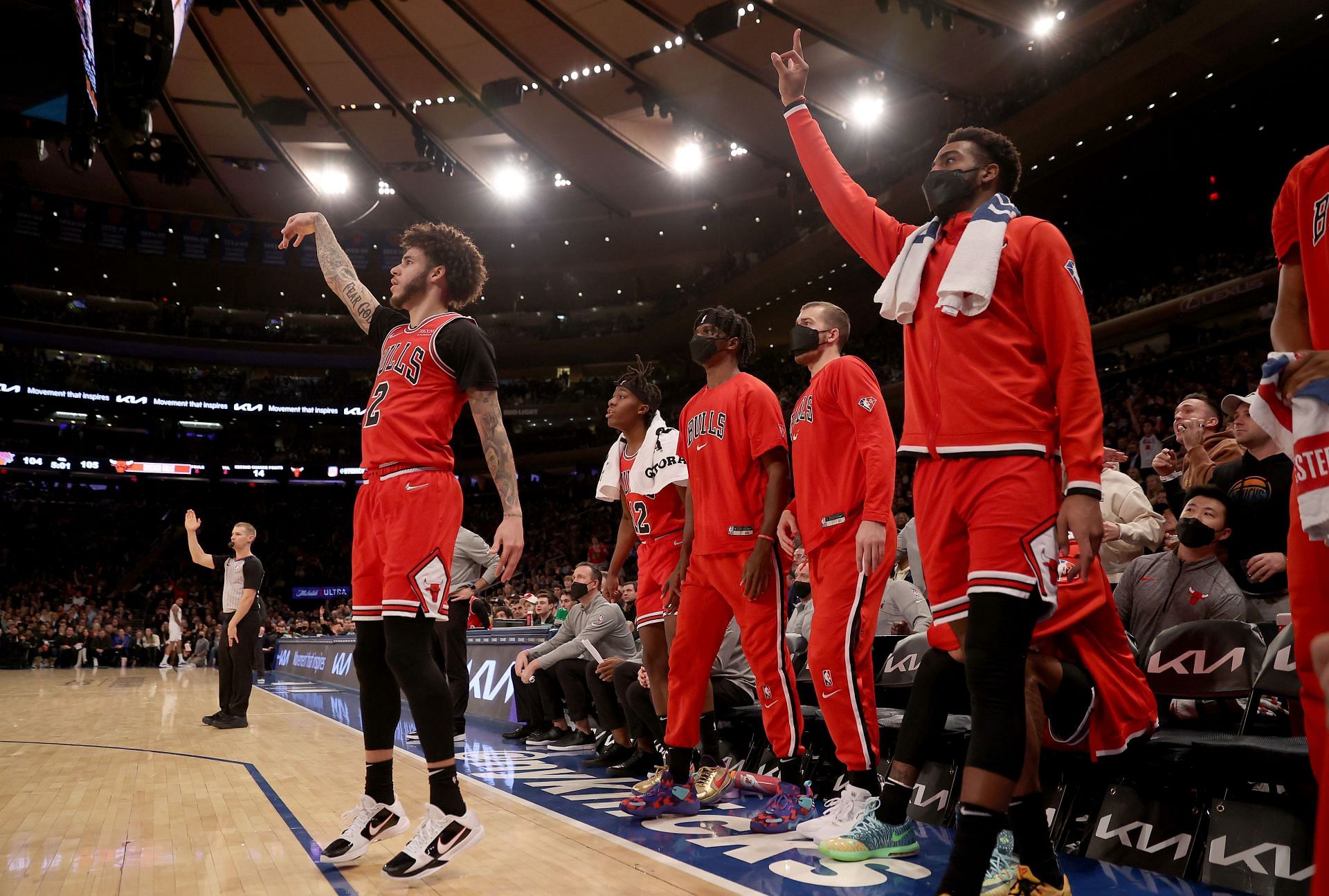 Lonzo Ball - Chicago Bulls v New York Knicks