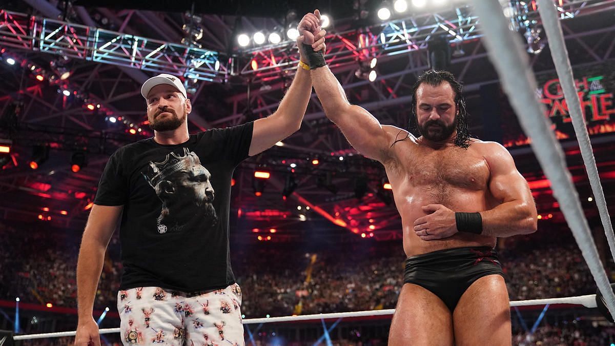 Tyson Fury endorsed Drew McIntyre