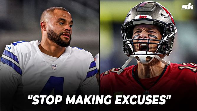 "Can we stop the excuses with Dak Prescott?" - Colin Cowherd slams Cowboys QB, claims Tom Brady was in worse situation on Sunday