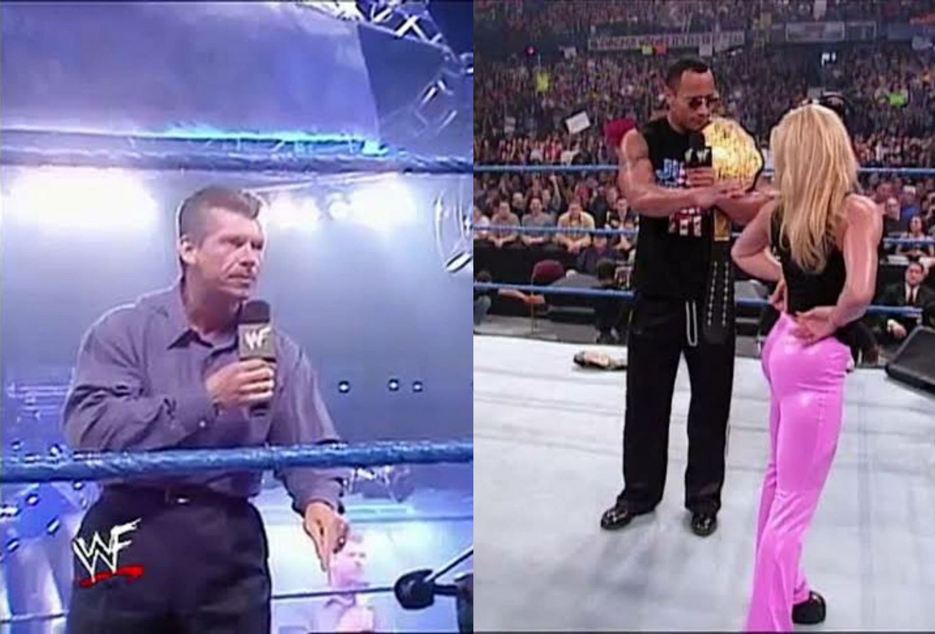 Trish Stratus escaped humiliation thanks to The Rock