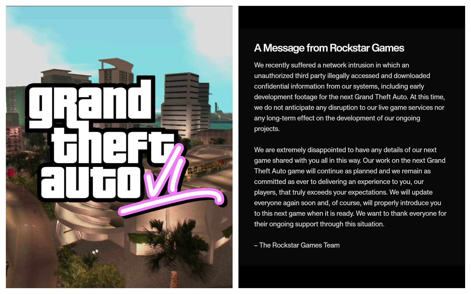 Rockstar Games finally released an statement (Images via Sportskeeda)