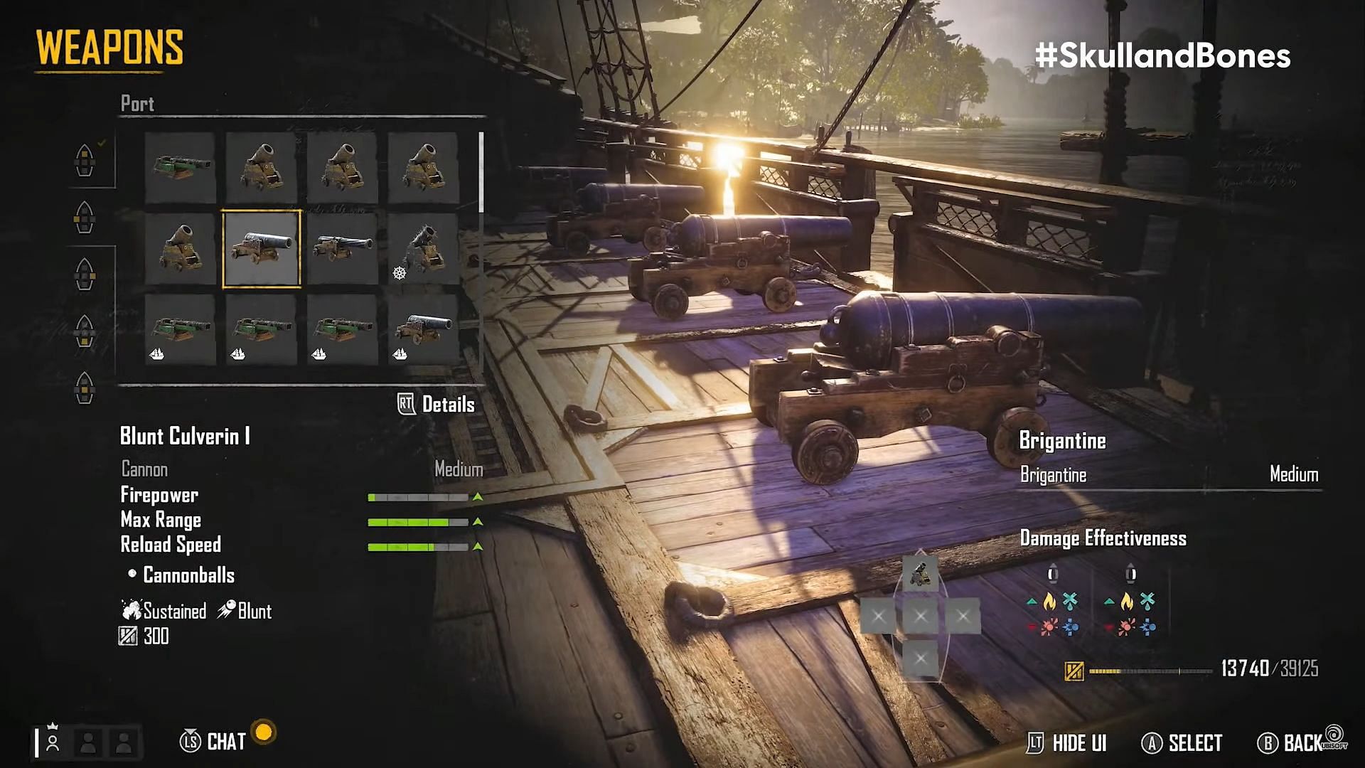 Weapons and armor will determine how effective a ship is in combat (Image via Ubisoft)