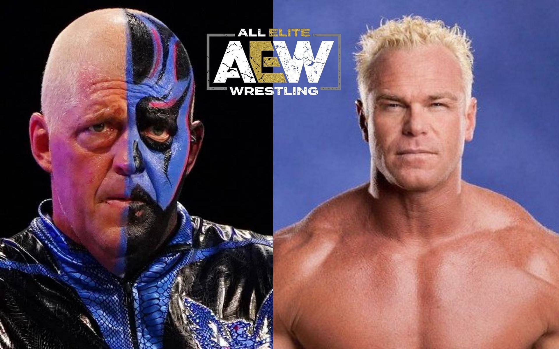 (Left) Dustin Rhodes; (Right) Billy Gunn