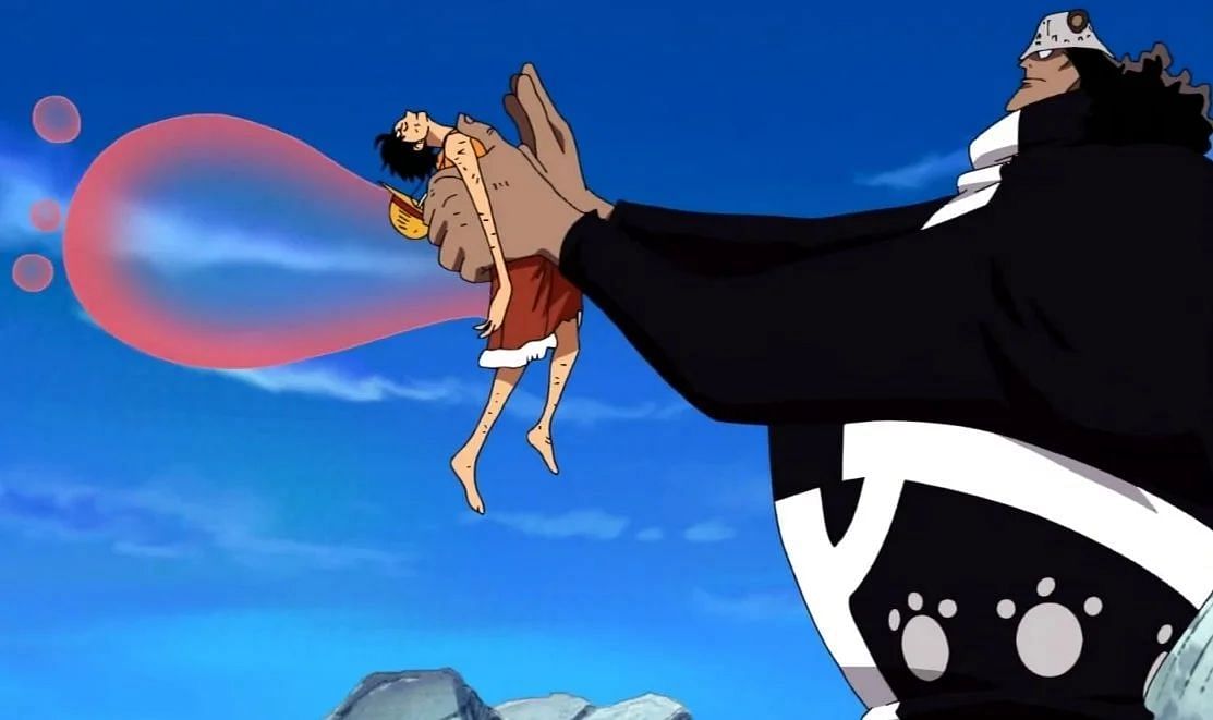 Zoro recebendo os danos do Luffy PT-BR #onepiece #trillerbark #dublage