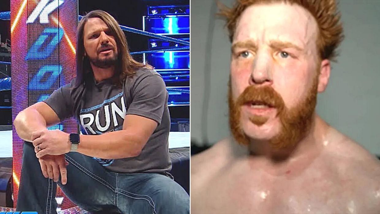 Former WWE Champion AJ Styles/ Sheamus