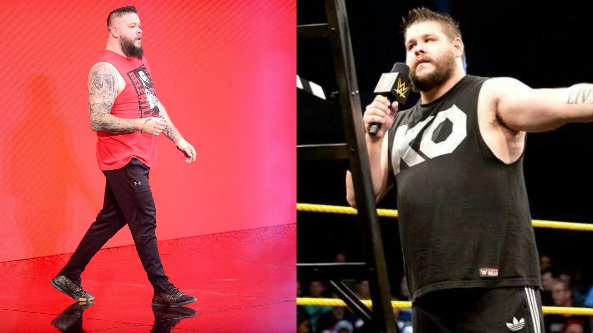 Kevin Owens has lost a lot of weight over the years