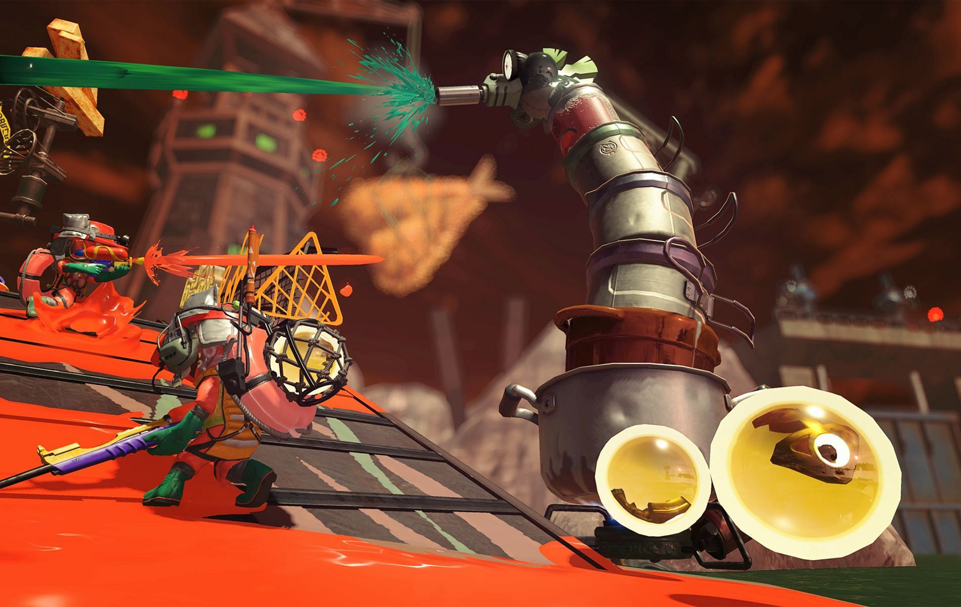 Splatoon 3 might be receiving new Salmon Run modes in the coming months (Image via Splatoon 3)