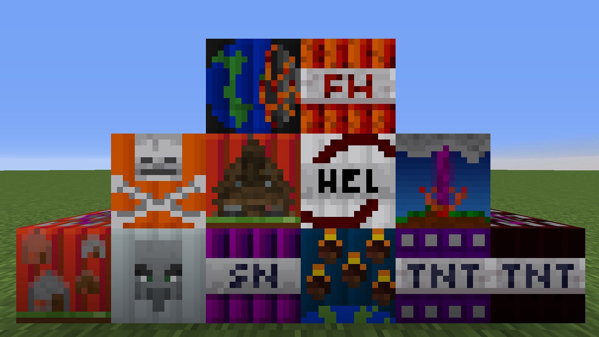 This Minecraft mod adds all kinds of new TNT blocks to the game (Image via CurseForge)