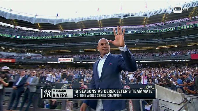 Derek Jeter thanks fans, family, and teammates in HOF speech