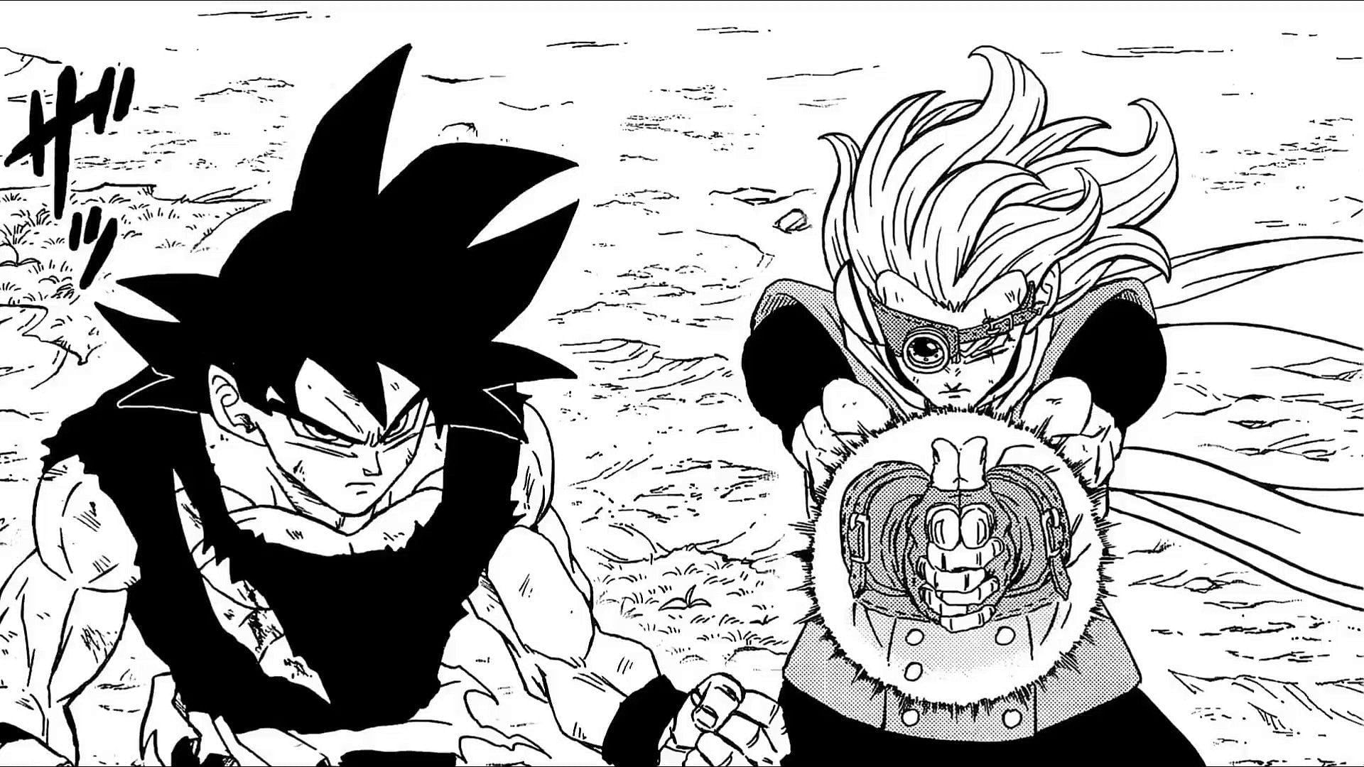 Goku and Granolah (Image via Shueisha)
