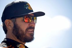 Watch: Martin Truex Jr. flips the middle finger to a surprise target at NASCAR Bristol race