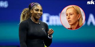 "For maybe the last two generations, she is, but of all-time? It depends how you measure it" - Martina Navratilova on Serena Williams' GOAT status