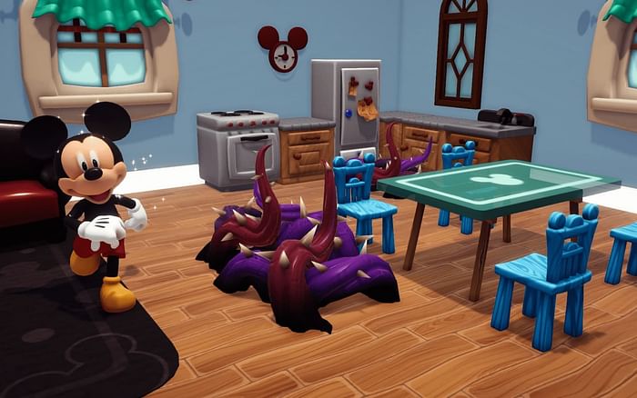 Mickey Mouse makes Disney Dreamlight Valley into a horror game