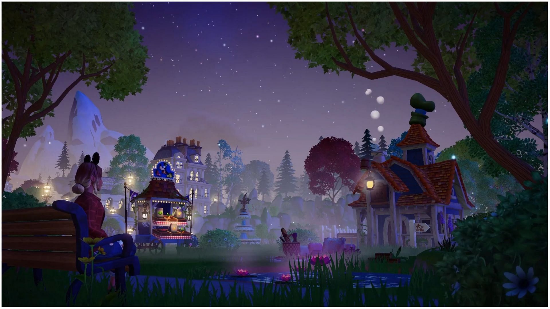 Disney Dreamlight Valley contains numerous biomes to check out (Image via Gameloft)