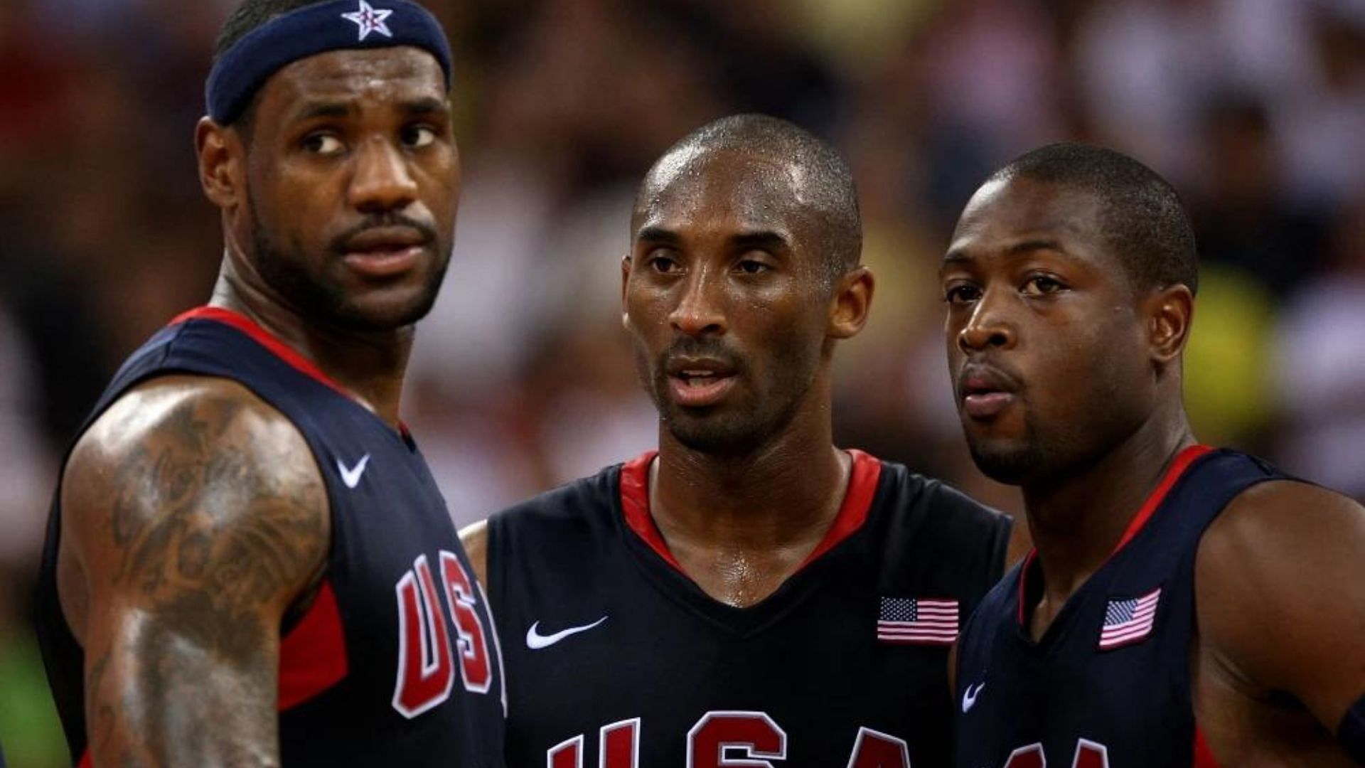 LeBron James, Kobe Bryant and Dwyane Wade in action [Source: USA Today]
