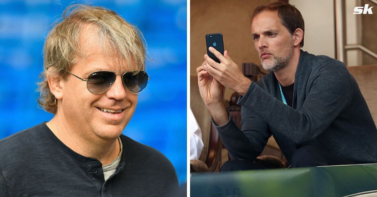 Chelsea manager Thomas Tuchel and owner Todd Boehly