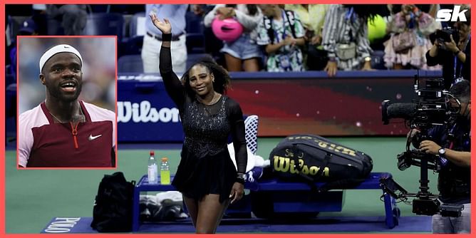 "When you say her name, you say Michael Jordan, you say Tiger Woods, you say LeBron James; she is unbelievable" - Frances Tiafoe on Serena Williams