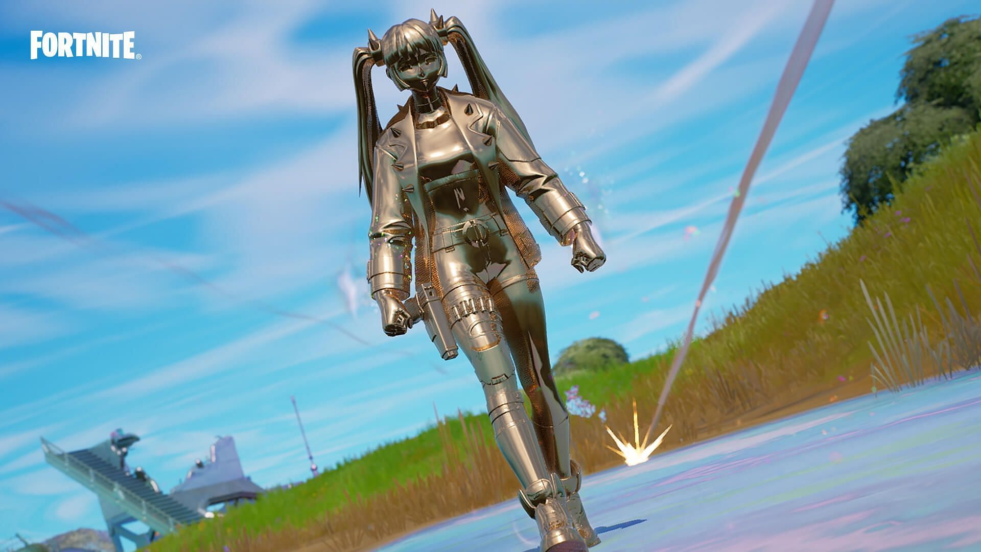 New hints suggest that Fortnite Season 4 might end unusually. (Image via Epic Games)