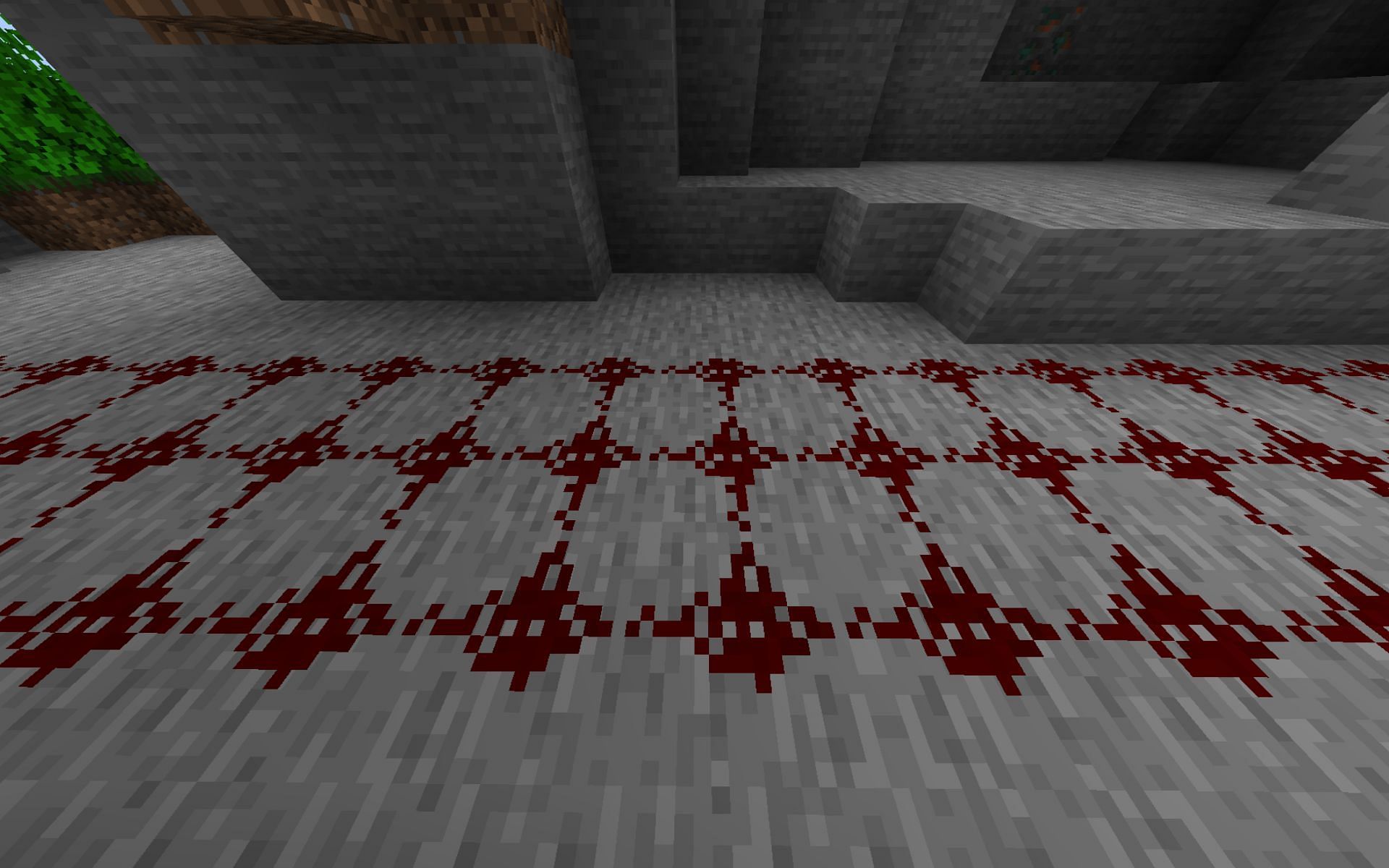 minecraft redstone dust