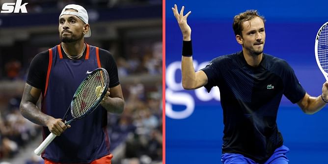 Watch: Nick Kyrgios experiences major brainfade against Daniil Medvedev at US Open, gifts a point to the World No. 1 in absurd fashion