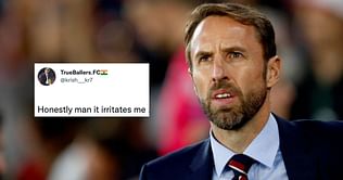 "Waste of talent", "We should ban him" - Fans shocked as Southgate picks Arsenal star to play as left wing-back for England
