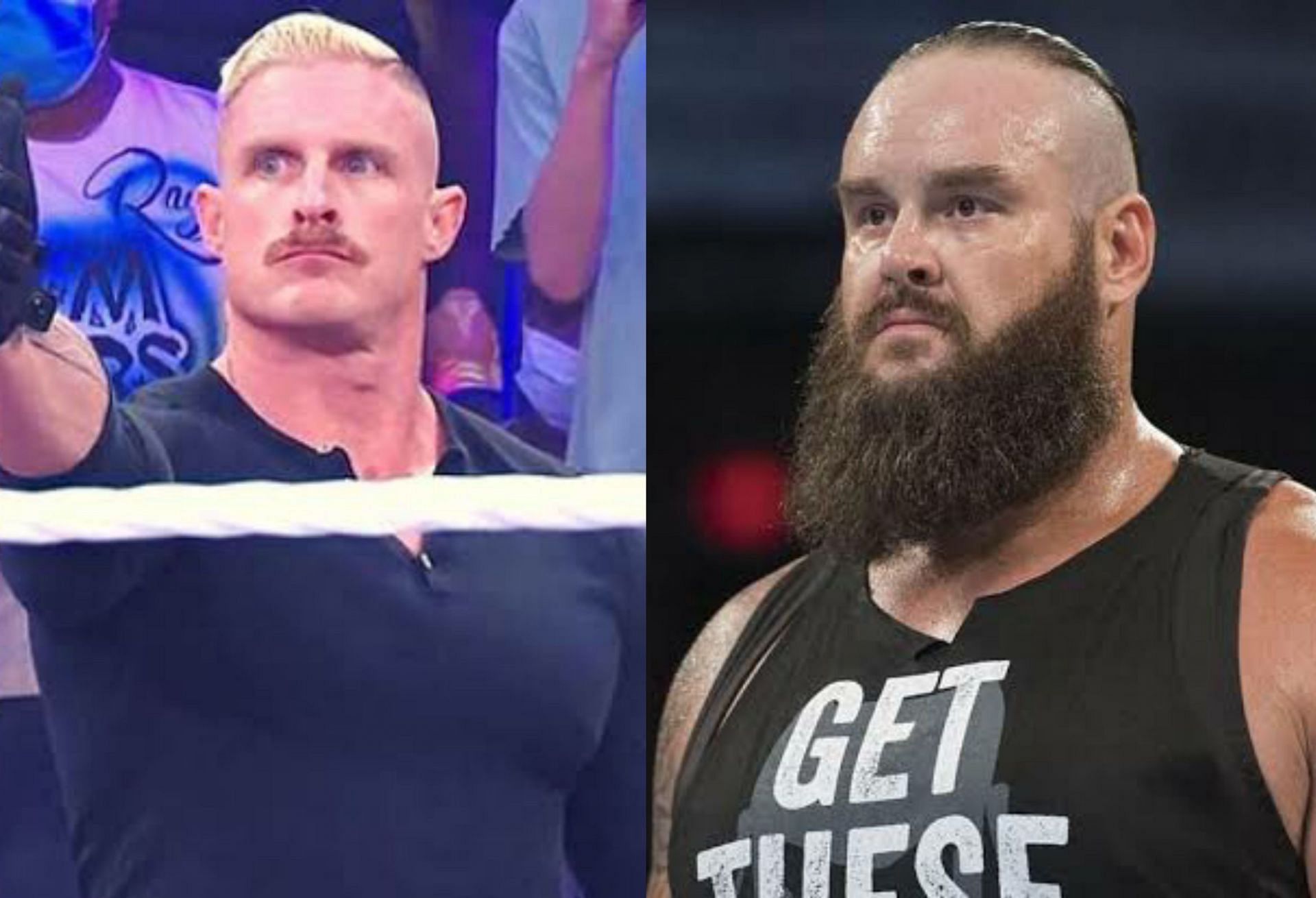 Dexter Lumis(Left); Braun Strowman(Right)