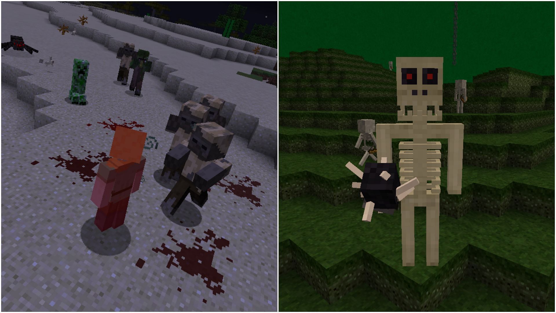 Some of the scariest mods for Minecraft (Image via Sportskeeda)