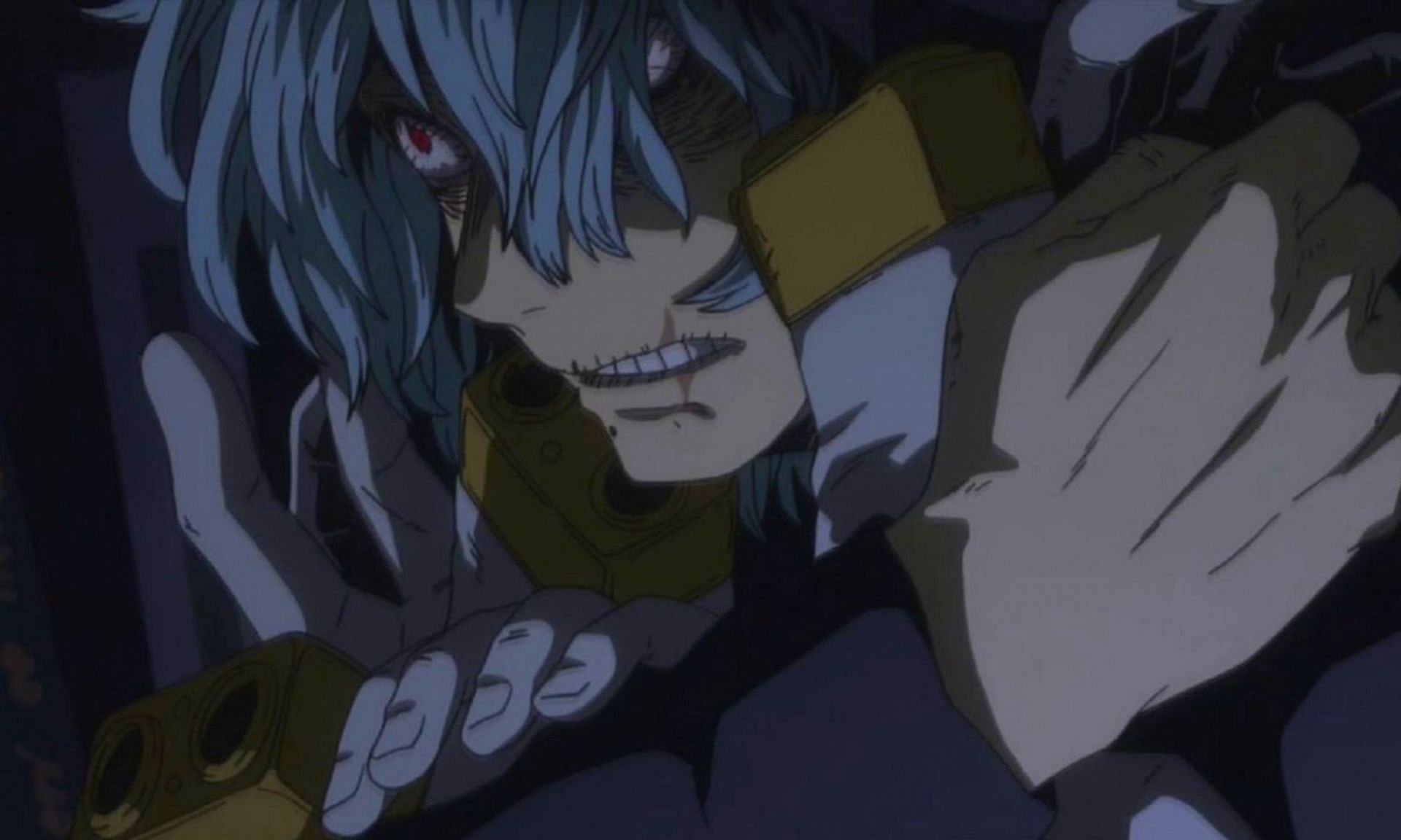 Shigaraki has reached his apex form in the final battle