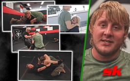 "Sorry lad, I'm a fat b***ard" - Paddy Pimblett undergoes grueling workout regime with US Marines, teaches them jiu-jitsu moves