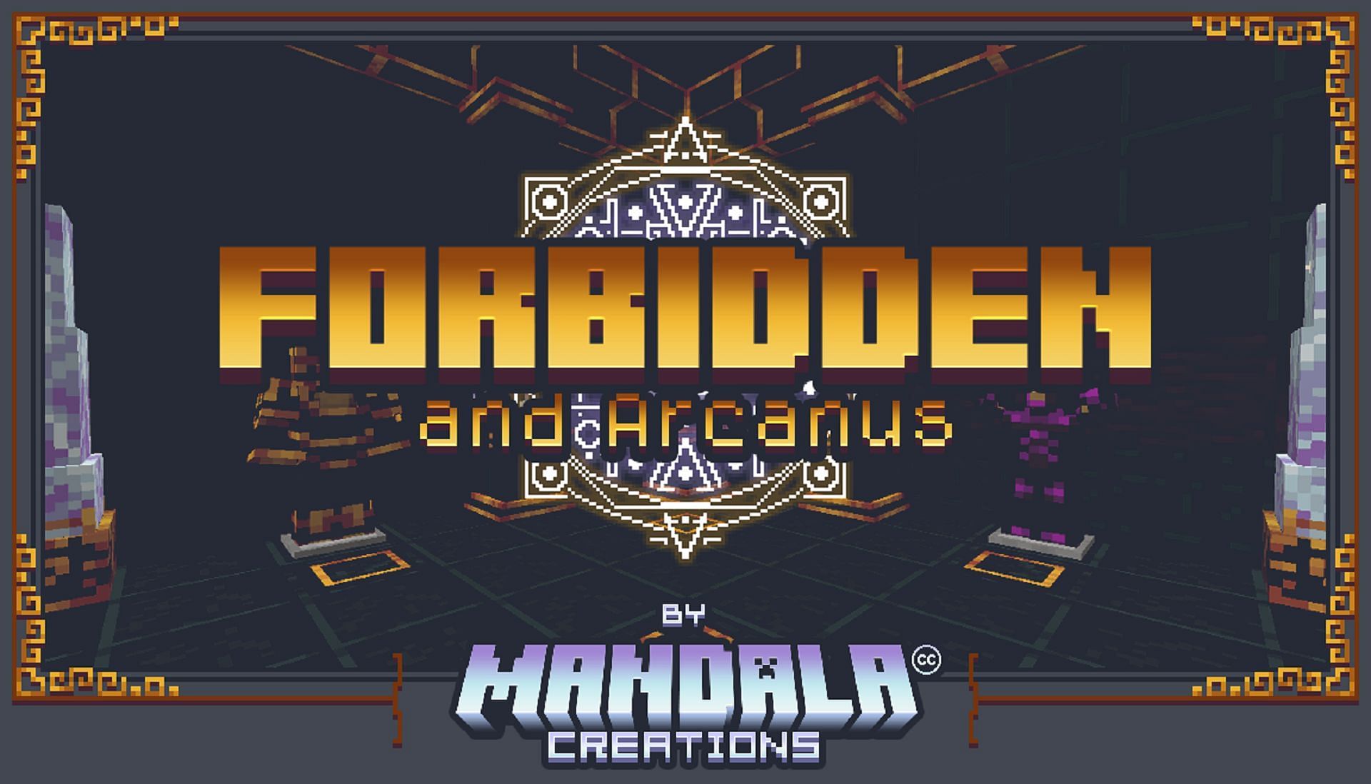 Forbidden and Arcanus&#039; banner logo (Image via cesar_zorak/CurseForge)