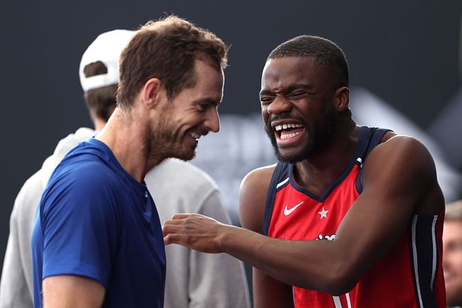 "You a clown" - Frances Tiafoe after Andy Murray ribs him about Team World's chances at Laver Cup