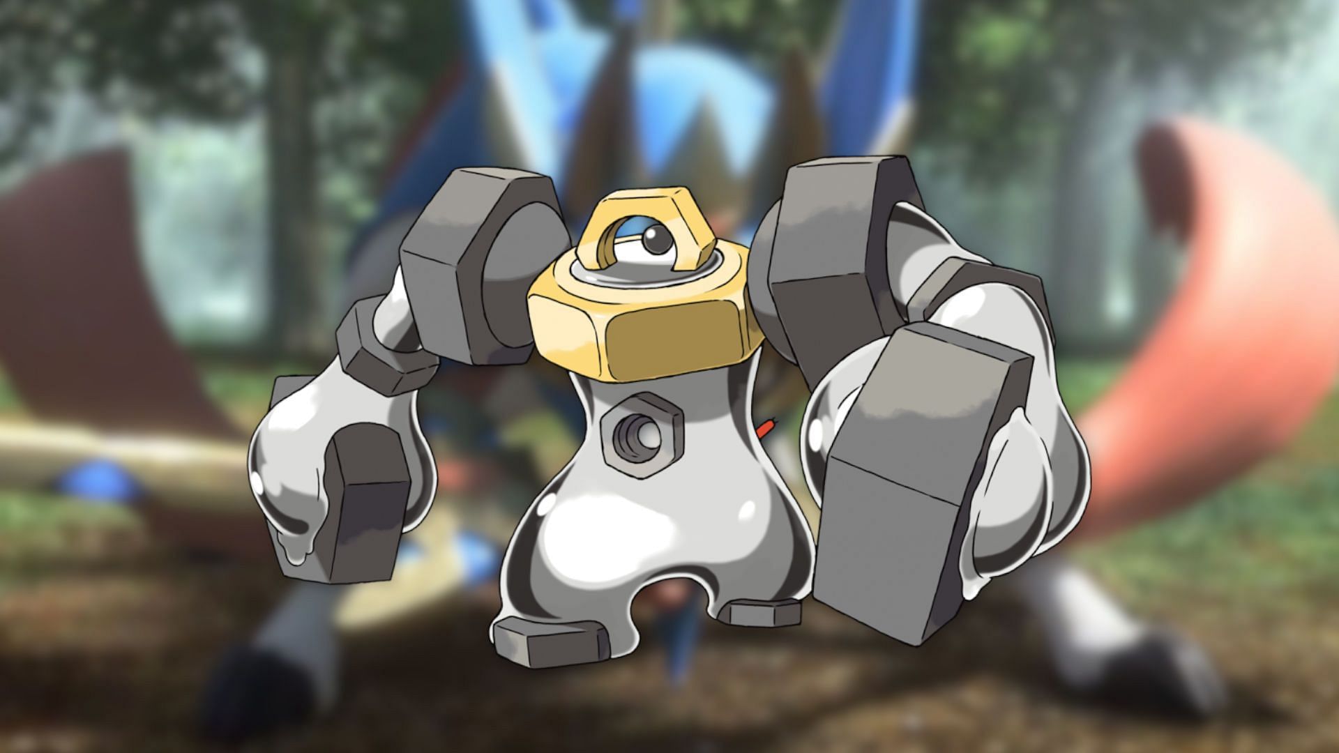 Melmetal as it appears in the anime (Image via The Pokemon Company)