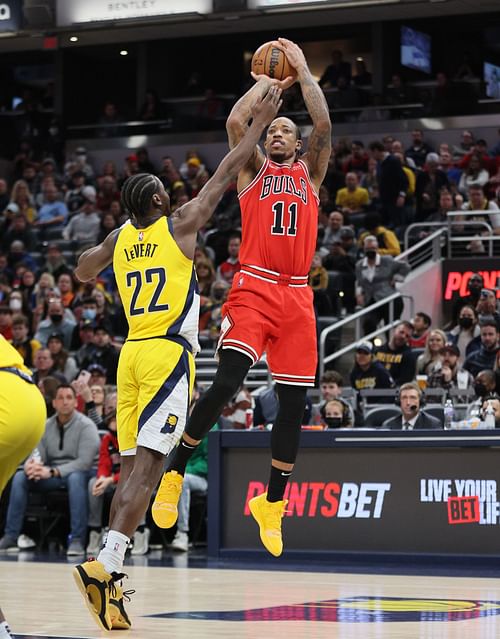 DeMar DeRozan, Chicago Bulls v Indiana Pacers