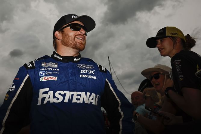 "We still have chances down the stretch here to be a spoiler" - Chris Buescher on returning to Kansas Speedway for NASCAR race