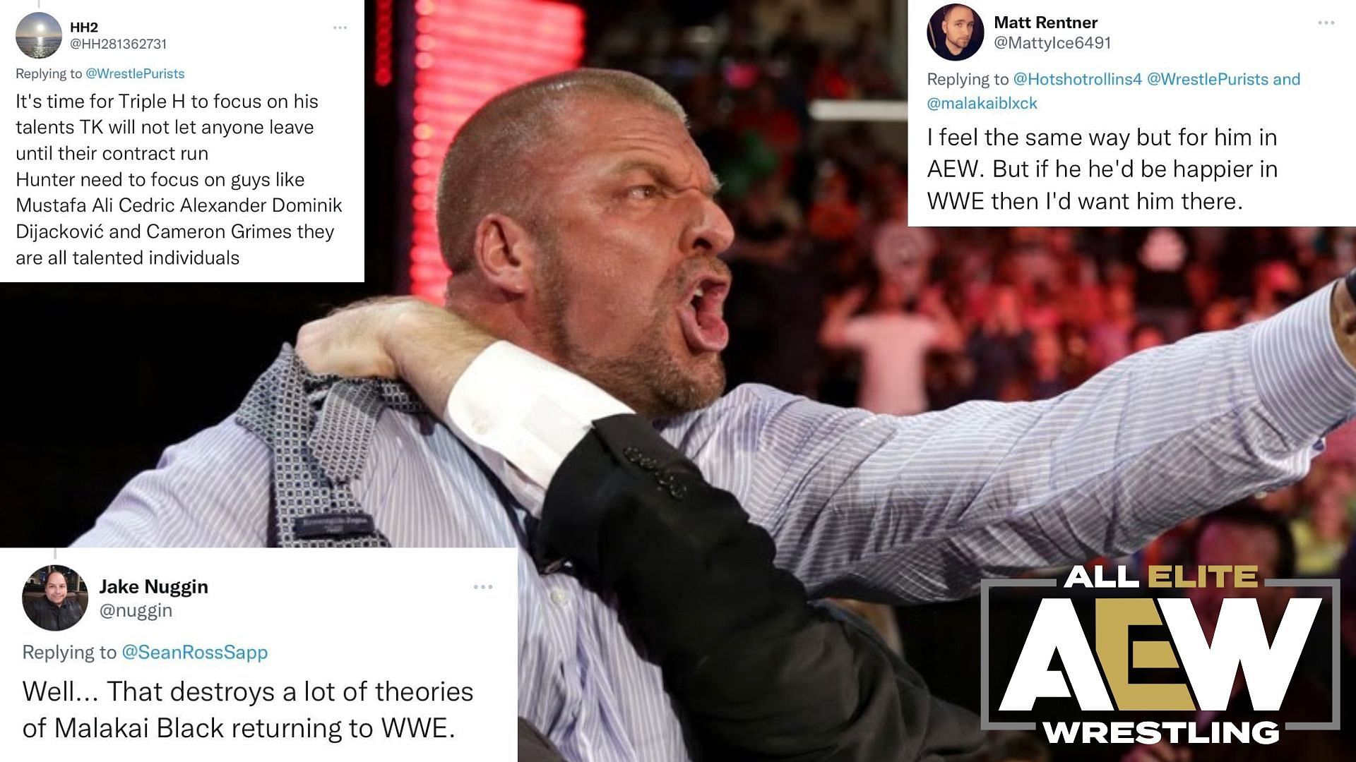 Twitter has had their say on the recent situation regarding AEW contracts