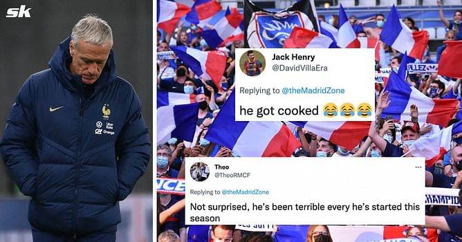"People hyped this guy way too much", "Just seems lost and nervous" - France star gets ripped apart by Twitter fans for his awful display in 2-0 Denmark defeat