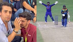 पाकिस्तानी फैन ने शाहरुख़ खान की नक़ल करते हुए श्रीलंका के खिलाफ भारत के प्रदर्शन का उड़ाया मजाक, देखें वीडियो