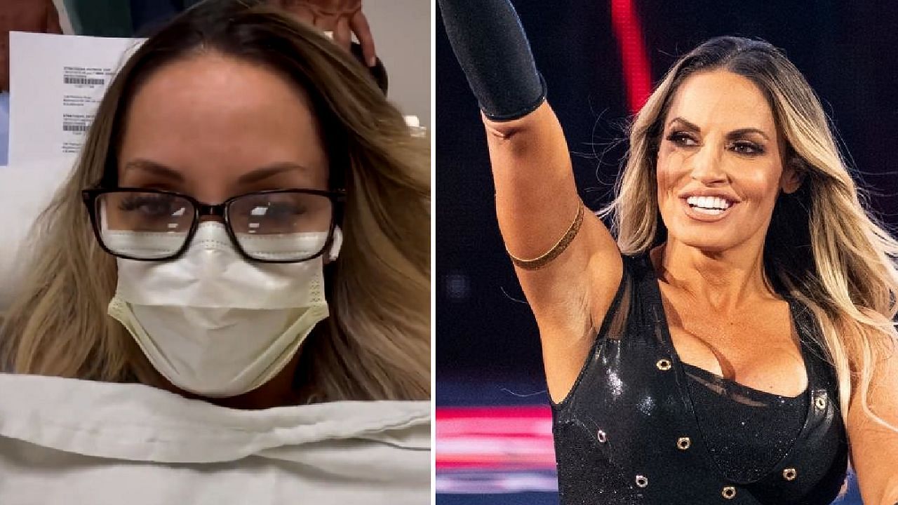 Trish Stratus underwent surgery after discovering that her appendix was about to burst 